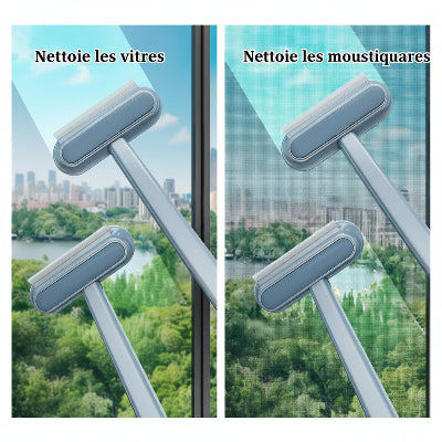 Brosse anti poil nettoie les fenetres
