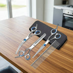 Ensemble de ciseaux pour chien 5 pieces