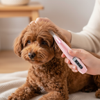 Tondeuse pour chien 16 cm Rose